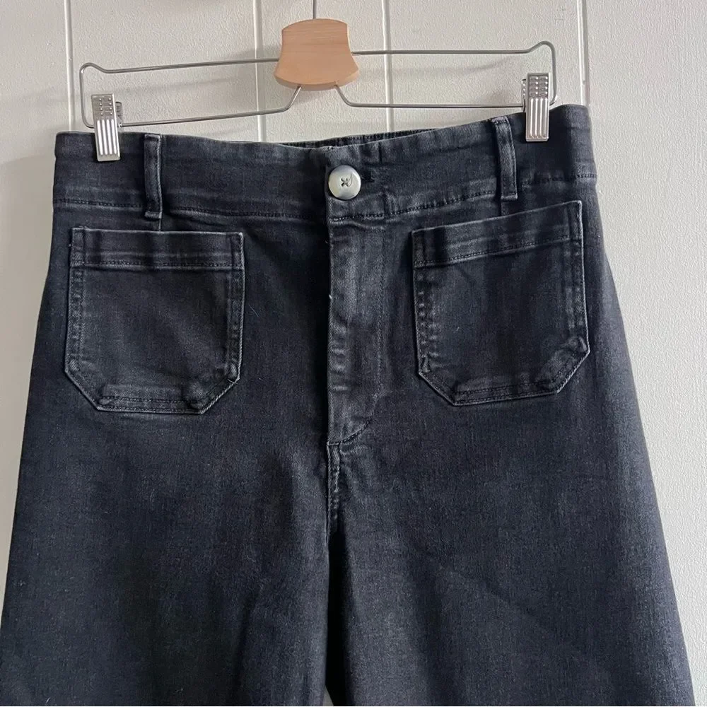 Anthropologie Pilcro The Skipper High-Rise Wide-Leg Jeans